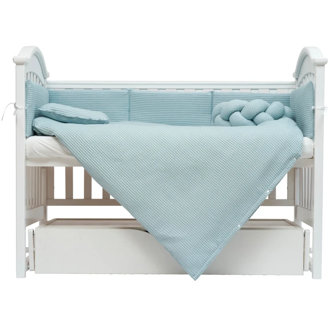 Постільний комплект 6 ел Twins Waffle 4076-TW-14, mint